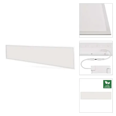 Panele-led - panel led 30x120 wpuszczany biały prostokątny 22w neutralny 4000k luxxo zb4110 emos 