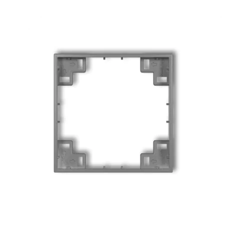 Osprzet-produkty-uzupelniajace - ramka pośrednia szary mat do serii mini karlik 27mrp-1 