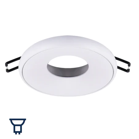 Oprawy-sufitowe-stale - oprawa sufitowa podtynkowa oczko wpuszczane w sufit białe sfora ideus 