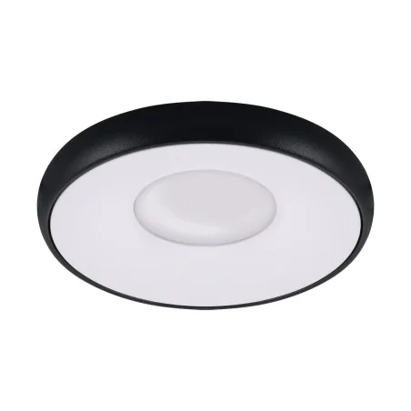 Oprawy-sufitowe-stale - biało-czarne oczko sufitowe oprawa punktowa wpuszczana w sufit gu10 sfora ideus 