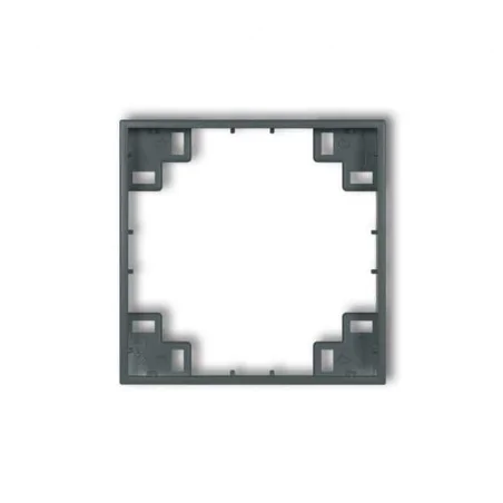 Osprzet-produkty-uzupelniajace - ramka pośrednia grafitowy mat do serii mini karlik 28mrp-1 