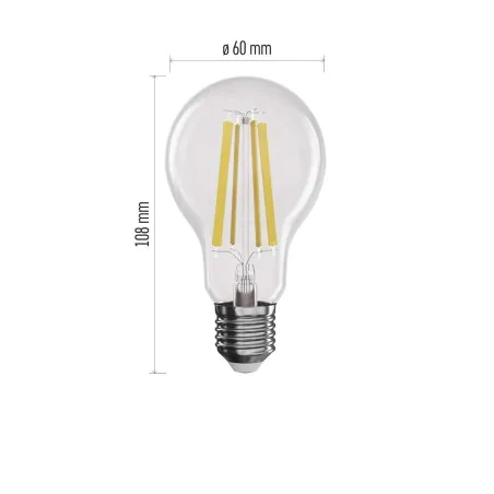 Gwint-trzonek-e27 - żarówka led do ściemniania filament  e27 11w 1521lm neutralna zf5d64d emos 