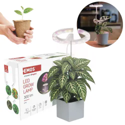 Oswietlenie - lampa led wspomagająca rozwój roślin z możliwością ściemniania z timerem grow emos