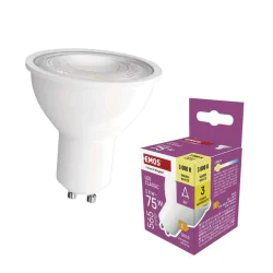 Gwint-trzonek-gu10 - żarówka led gu10 z wąskim kątem padania 36 stopni ciepła 5,6w 565lm