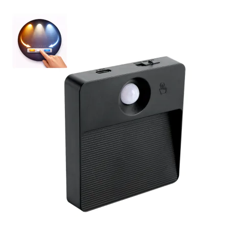 Oprawy-meblowe-podszafkowe - lampka bezprzewodowa do szafy oprawa z czujnikiem ruchu na korytarz usb luis ideus 