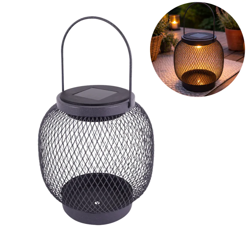 Lampy-solarne - lampa solarna led latarenka na taras z możliwością zawieszenia balun 04882 ideus firmy IDEUS - STRUHM 