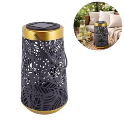 Lampy-solarne - latarenka solarna na taras i balkon z możliwością zawieszenia elza 04883 ideus