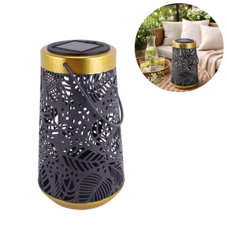 Lampy-solarne - latarenka solarna na taras i balkon z możliwością zawieszenia elza 04883 ideus 