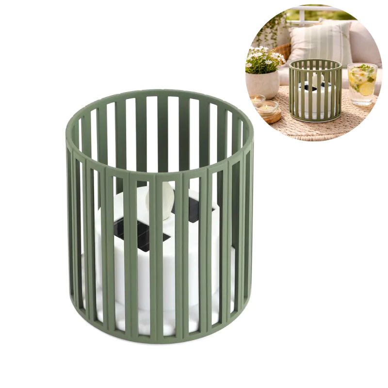 Lampy-solarne - lampion solarny led zielony na taras latarenka tara led 04884 ideus firmy IDEUS - STRUHM 