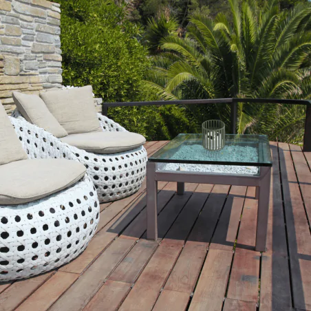 Lampy-solarne - lampion solarny led zielony na taras latarenka tara led 04884 ideus 