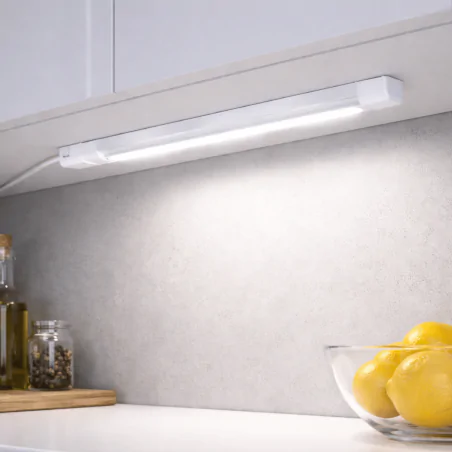 Oprawy-meblowe-podszafkowe - lampka podszafkowa led z włącznikiem 4w oprawa liniowa do kuchni 30cm neutralna filo led 04917 ideus 
