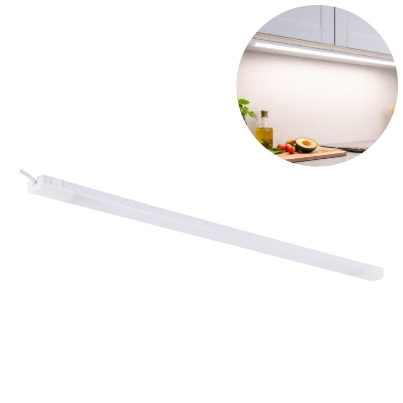 Oprawy-meblowe-podszafkowe - lampka meblowa led z włącznikiem 8w biała 50cm oprawa liniowa neutralna filo 04918 ideus firmy IDEUS - STRUHM 