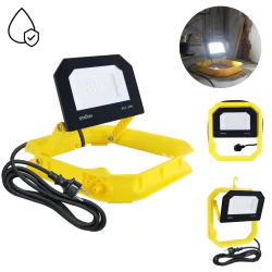 Naswietlacze-led-30w - naświetlacz led o mocy 30w z zimnym światłem lampa wodoodporna aslan 04945 ideus