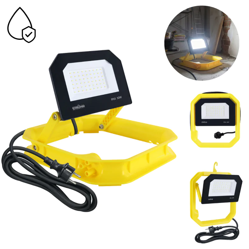 Naswietlacze-led-30w - naświetlacz led o mocy 30w z zimnym światłem lampa wodoodporna aslan 04945 ideus firmy IDEUS - STRUHM 