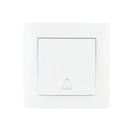 Wlaczniki-i-przyciski-dzwonkowe - przycisk dzwonkowy z ramką tani biały podtynkowy lc-06b wesa vcx 