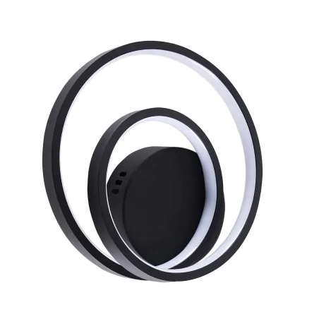 Kinkiety-do-salonu - kinkiet led czarna ścienny z neutralnym światłem o mocy 15w zefira polux/goldlux 