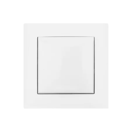 Gniazda-pojedyncze-podtynkowe - gniazdo hermetyczne pojedyncze z białą klapką do łazienki ip44 lc-52 wesa vcx 