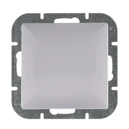 Wylaczniki-jednobiegunowe - wyłącznik światła pojedynczy szary mat wp-1p perła abex 