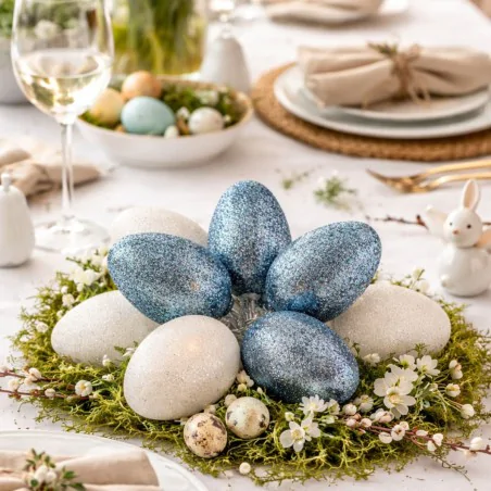 Swiecace-kule-i-girlandy - dekoracja wielkanocna led girlanda świąteczna jajka pisanki eko-light 