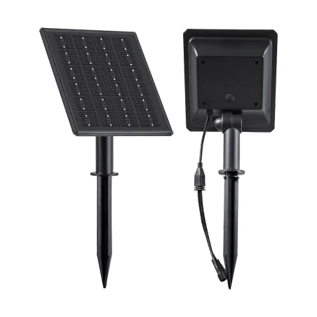 Lampy-solarne - lampa solarna nowoczesna koło oświetlenie 2 okręgi do ogródka eko2360 eko-light 