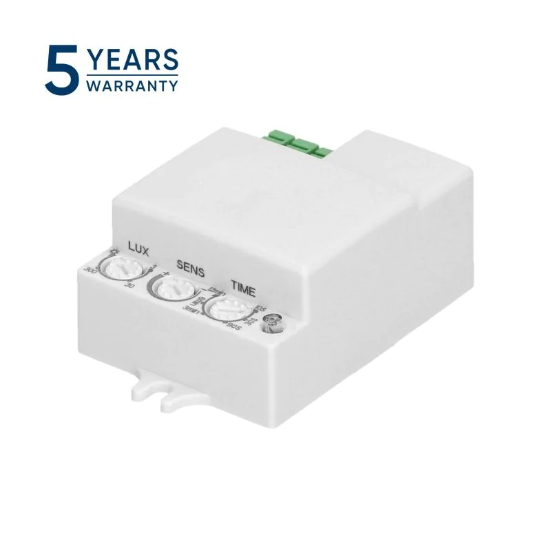 Elektroniczne-czujniki-ruchu - mikrofalowy czujnik ruchu 360st/180st ip20 2000w mini biały or-cr-280 orno firmy ORNO 