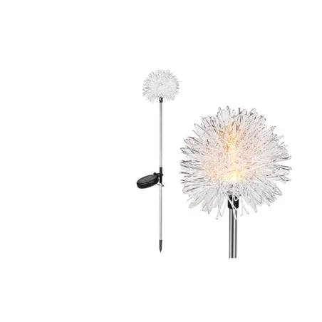 Lampy-solarne - lampka solarna wbijana dmuchawiec led lampa do ogródka solarowa lvt 