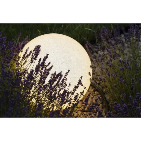 Lampy-kule-ogrodowe - lampa ogrodowa kula do ogrodu granitowa ip65 e27 stono 20n kanlux 