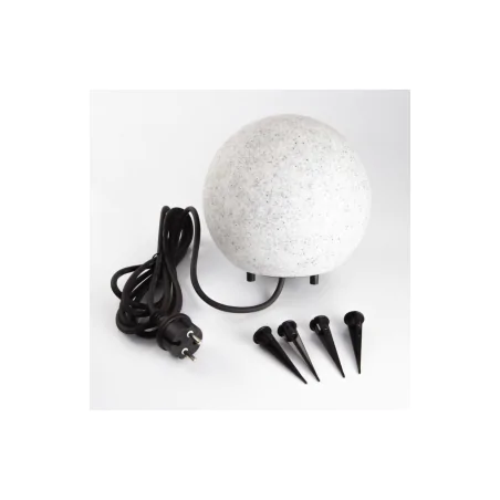 Lampy-kule-ogrodowe - lampa kula ogrodowa na prąd  oprawa zewnętrzna 30cm ip65 e27 stono kanlux 