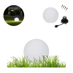 Lampy-kule-ogrodowe - lampa ogrodowa kula do ogrodu oświetlenie do ogrodu na prąd ip65 e27 stono 20n mlk kanlux