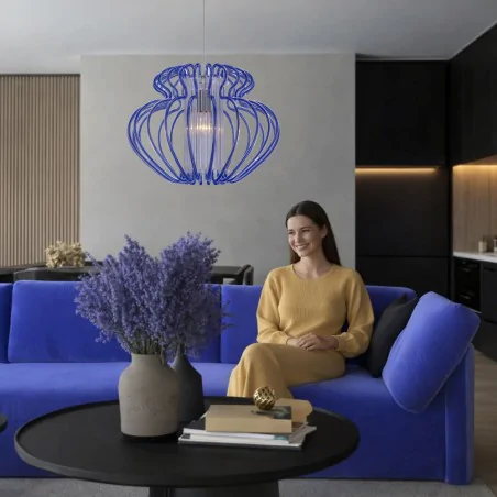 Lampy-sufitowe - lampa wisząca o oryginalnej konstrukcji 1x60w e27 imperia 31-36592 candellux 