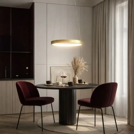 Lampy-sufitowe - oświetlenie wiszące led o szerokości 40cm 25w led 4000k lune 31-76120 candellux 