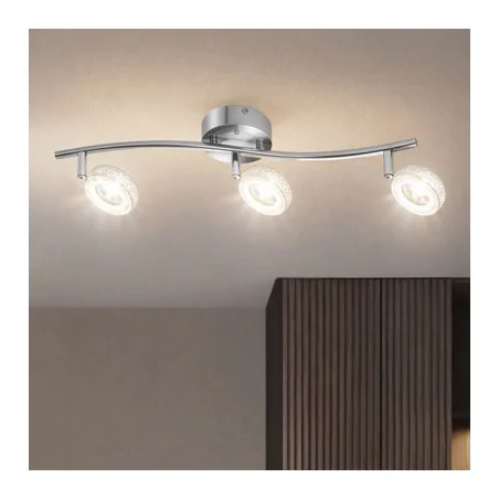 Lampy-sufitowe - potrójna listwa oświetleniowa led 3x5w 3000k vinola 93-65957 candellux 
