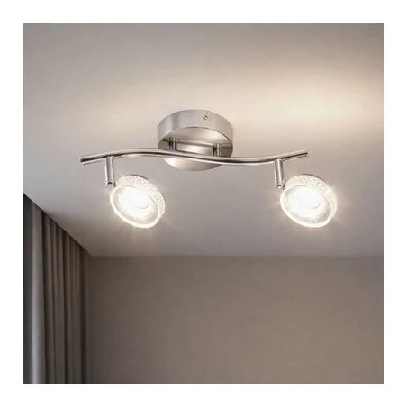 Lampy-sufitowe - lampa ścienno-sufitowa chromowa 2x5w led 3000k vinola 92-65605 candellux 