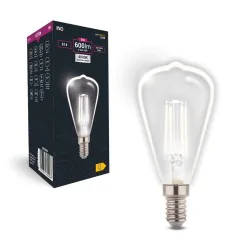 Gwint-trzonek-e14 - żarówka dekoracyjna led z gwintem e14 5w st48 neutralna 4000k inq