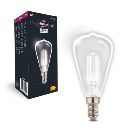 Gwint-trzonek-e14 - żarówka dekoracyjna led z gwintem e14 5w st48 neutralna 4000k inq 