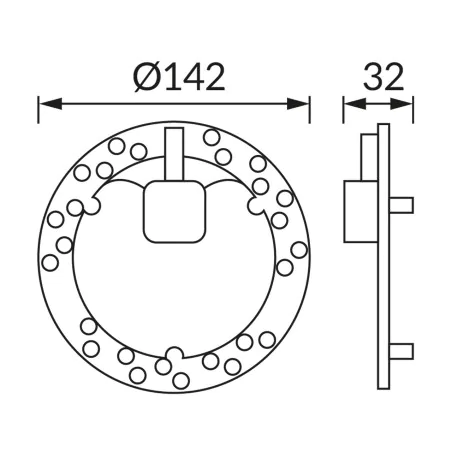 Panele-led - wkład do lamp led moduł magnetyczny uniwersalny do plafonier 12w arena ideus 