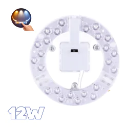 Panele-led - wkład do lamp led moduł magnetyczny uniwersalny do plafonier 12w arena ideus