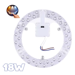 Panele-led - moduł do lamp led wkład magnetyczny uniwersalny do plafonier 18w arena ideus