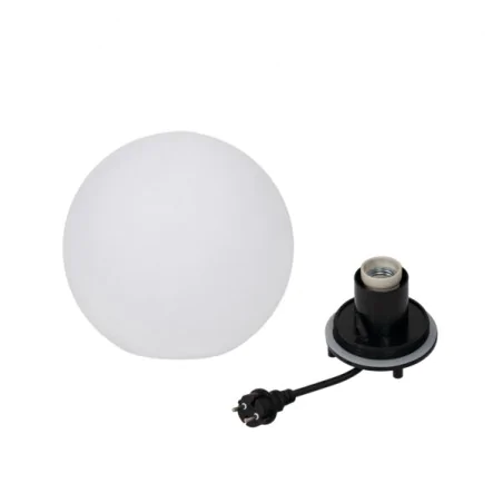 Lampy-kule-ogrodowe - lampa ogrodowa kula duża do ogrodu na prąd 50cm ip65 e27 stono kanlux 