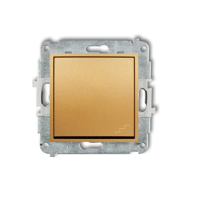 Wylaczniki-schodowe - złoty wyłącznik schodowy pojedynczy 29mwp-3 mini karlik firmy Karlik 