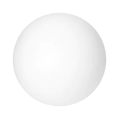 Lampy-kule-ogrodowe - lampa do ogrodu kula wbijana zewnętrzna na prąd 28 cm biała ip65 luna orno 