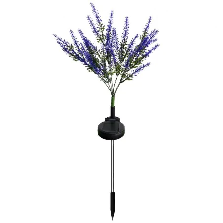 Lampy-solarne - eko2529 lampka solarna wbijana lawenda led lampa do ogródka eko-light 