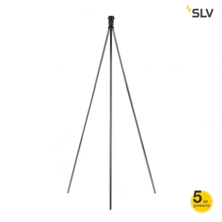 Lampy-stojace - lampa stojąca bez klosza fenda e27 chrom slv 