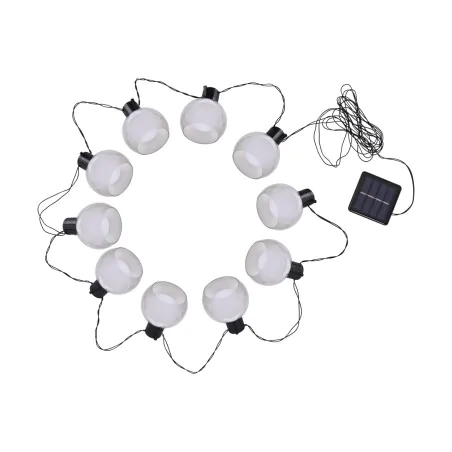 Lampy-solarne - lampka solarna wbijana oświetlenie solarne do ogródka słupek czarny flame pochodnia eko-light 