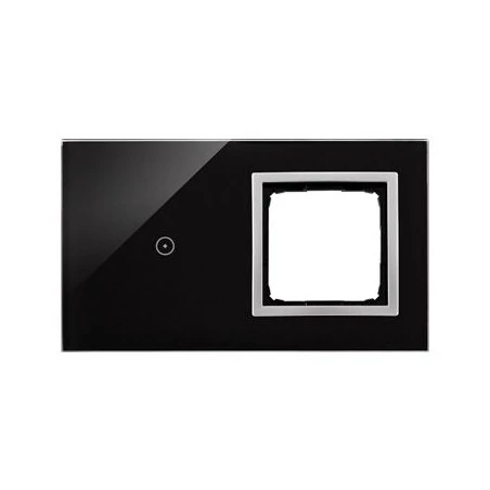 Panele-dotykowe - panel dotykowy 2 moduły+1 otwór na osprzęt księżycowa lawa dstr210/74 simon 54 touch kontakt-simon 