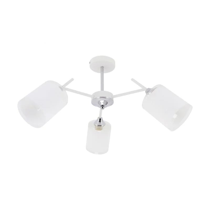 Lampy-sufitowe - biała lampa sufitowa potrójna oprawa oświetleniowa anders ideus firmy IDEUS - STRUHM 