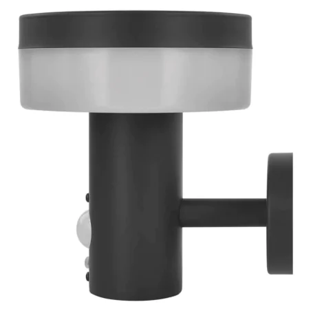 Kinkiety-solarne - lampa solarna na ścianę z czujnikiem ruchu i zmierzchu kinkiet antracytowy terion emos 