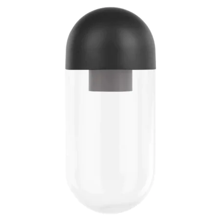 Kinkiety-ogrodowe - lampa elewacyjna na żarówkę e27 kinkiet ścienny antracyt cassia emos 