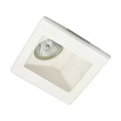 Oprawy-sufitowe-stale - oprawa podtynkowa biała skośna gipsowa do malowania lexi3528 light.it