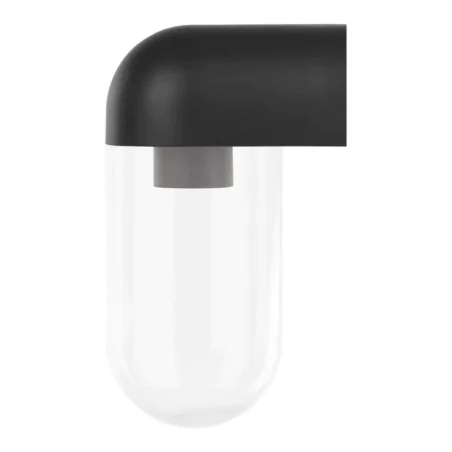 Kinkiety-ogrodowe - lampa elewacyjna na żarówkę e27 kinkiet ścienny antracyt cassia emos 